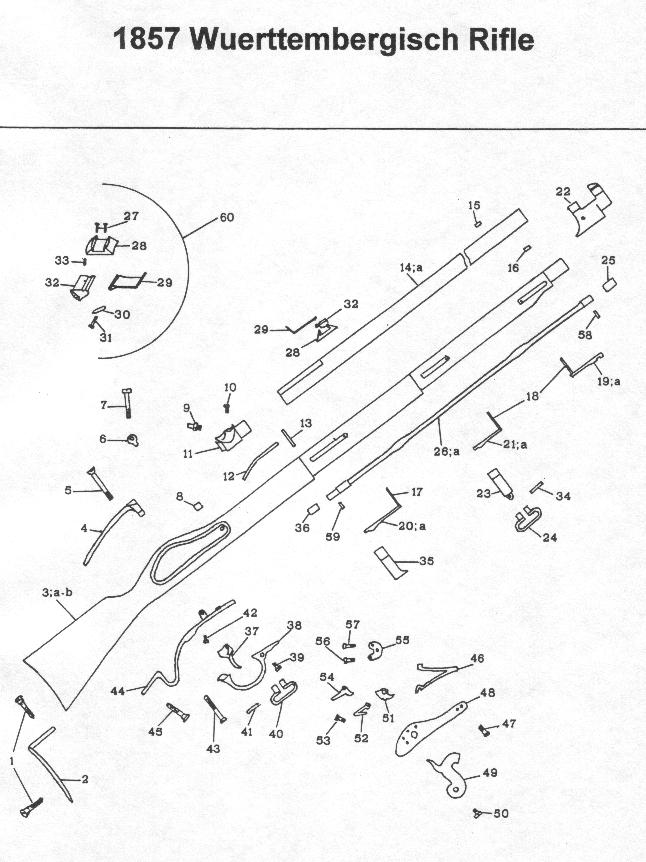 1857 Wuerttembergisch Rifle