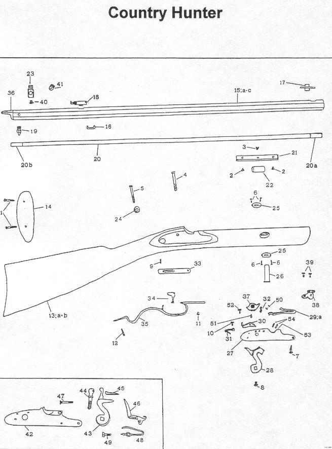 Country Hunter Teileliste