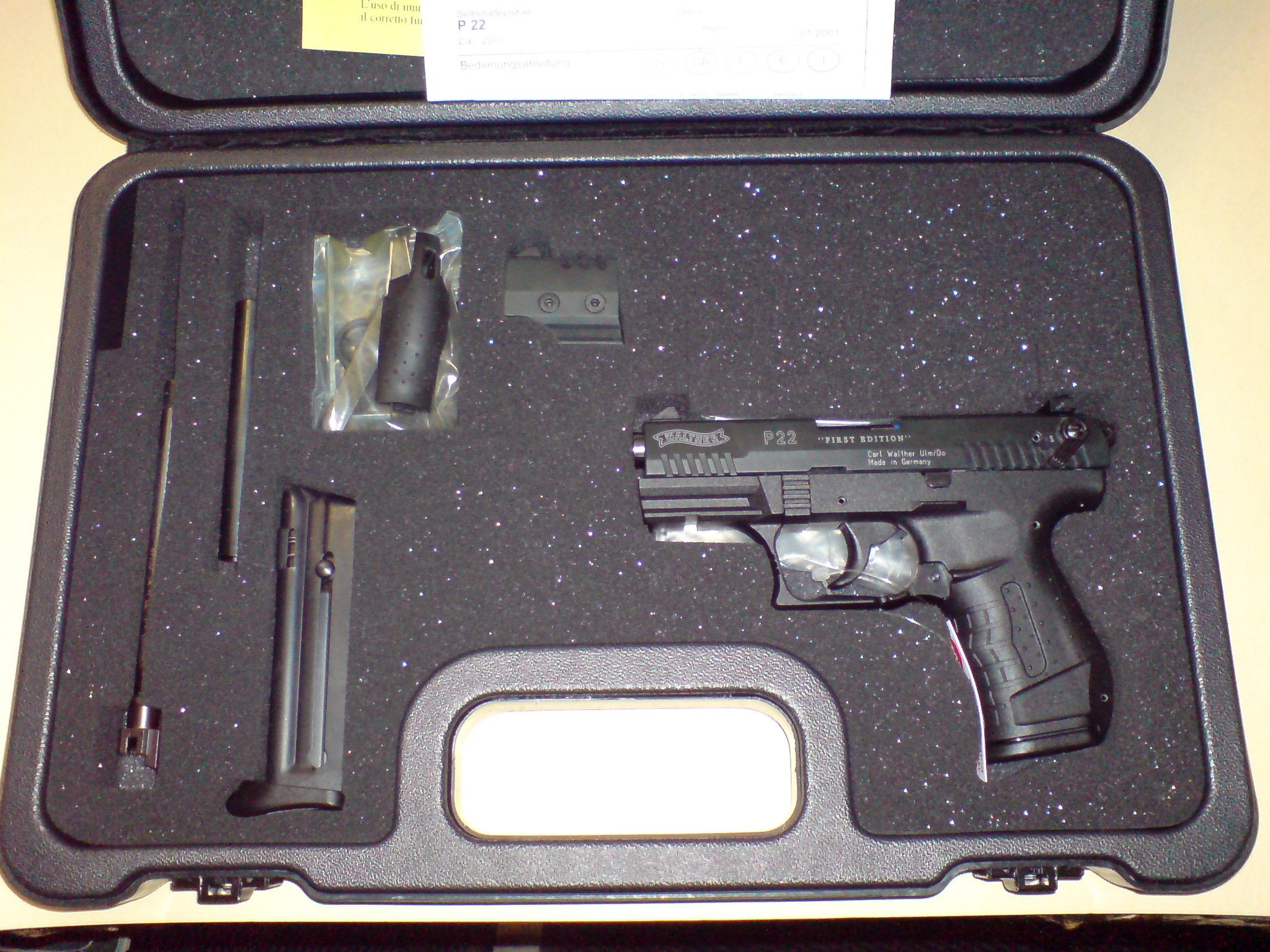 Walther P22    .22lfb Limited Edition