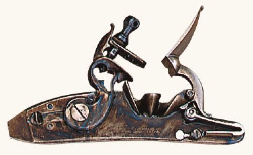 FLINTLOCK  FOR MORTIMER GUN