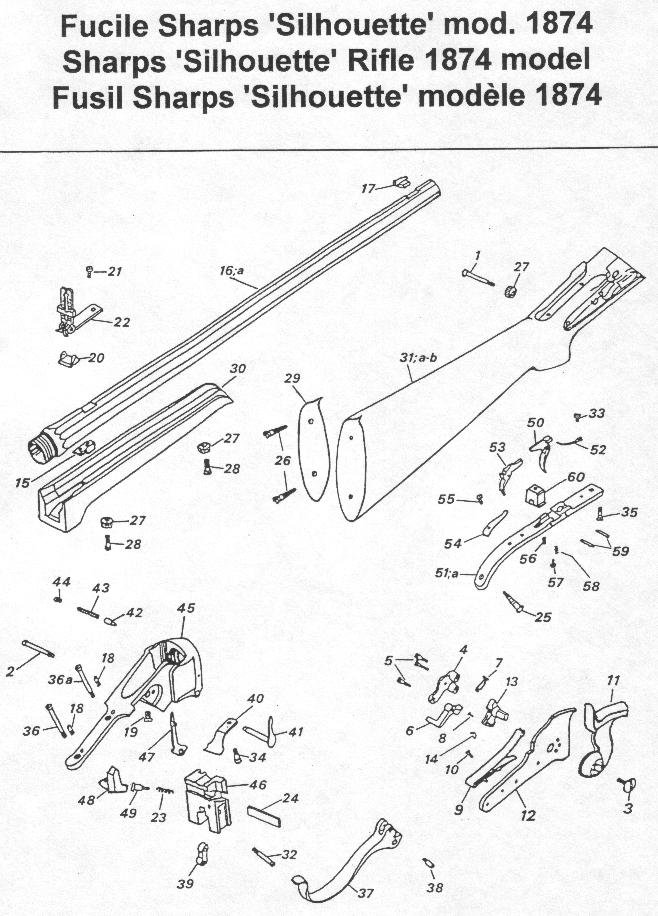 Sharps Silhouette Rifle Model 1874