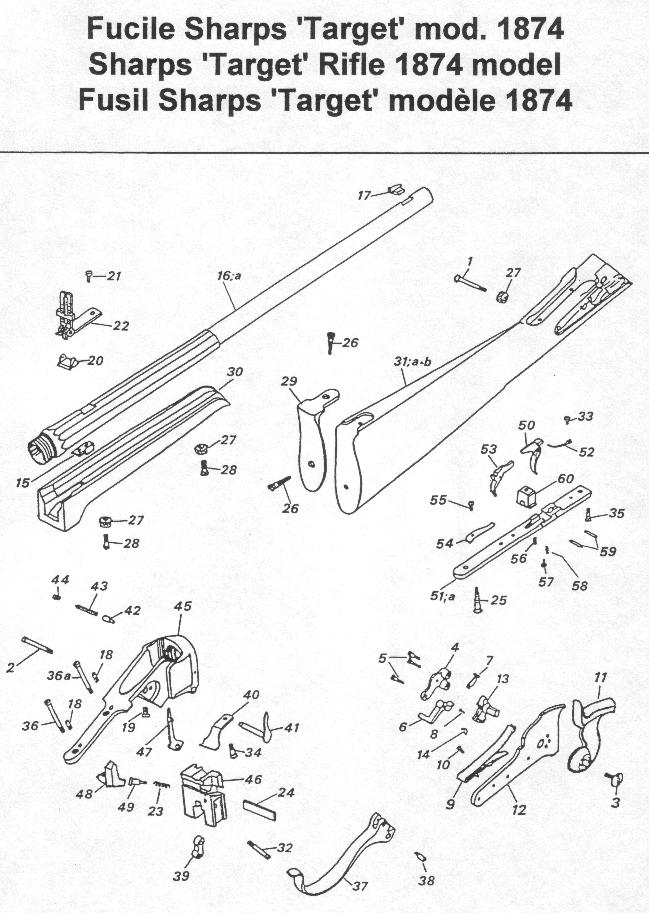 Sharps Target Rifle Modell 1874